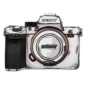 Meibendo suitable for sony a7m4\m3\r5 camera protective film sony a74\a7s3\fx3\a1 second generation body sticker 2d version skin 3m sony a7m4-2d version film no specifications