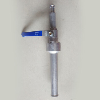 Semi-room trolley-type water-based/dry powder fire extinguisher accessories head hose spray gun aluminum gun with copper valve powder outlet pipe nozzle 3kg water-based water-based nozzle with or without thread