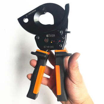 Shantou lincun changxin brand j40a cable cutter light manual ratchet shear naibo brand j40a ratchet electrician's sheet naibo j40a cable cutter