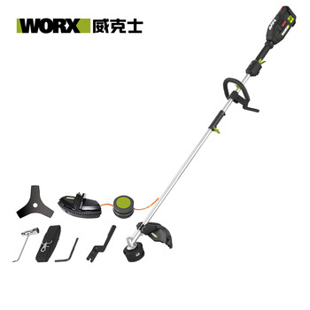 Vickers 20v retractable brushless lawn mower wd184.9 (bare metal) rechargeable weeding and weeding machine