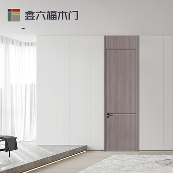 Xinliufu wooden door modern simple bedroom door fashionable wooden door indoor wooden door sound insulation and noise reduction enf level environmental protection modern chinese style modern minimalist