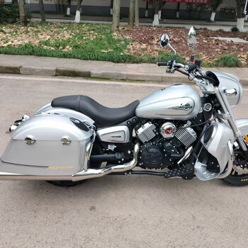 Xiangshuai mojiang 919 retro motorcycle cruise prince v-shaped twin-cylinder 800cc water-cooled domestic motorcycle large row motorcycle sturdy silver master version