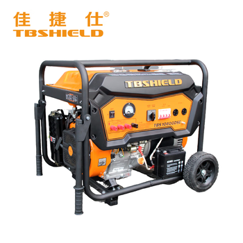 Jiajiesi tbs10800dse gasoline generator set (single three-phase, equal power, electric start)