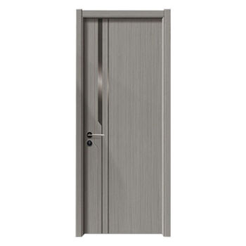 Vinoa bedroom solid wood composite door simple style light luxury modern door indoor paint-free ecological bathroom kitchen upgraded custom door leaf + door cover + hardware