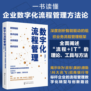 Digital process management digital intelligence empowerment + technology application + business reshaping + organizational change