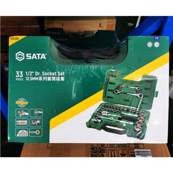 Sata tool 12.5mm series socket set 09099 09099 new 33 pieces