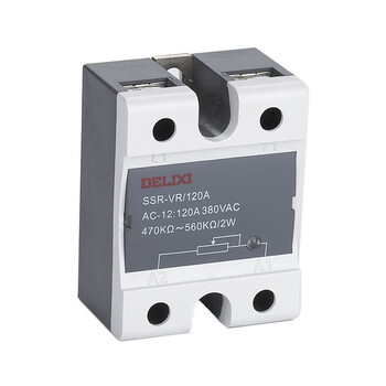 Delixi electric solid state voltage regulator ssrvr 80a