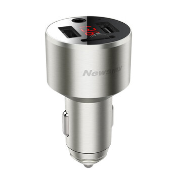 Newman c2 car aux bluetooth receiver mp3 player charging hands-free u disk music player fm transmitter standard official standard