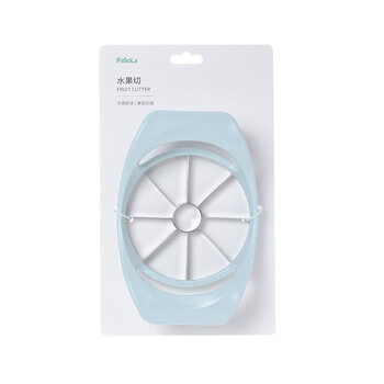 Sp sauce japanese-style household manual multi-functional stainless steel fruit divider orange apple pear cutting tool light blue