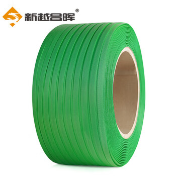 Xinyue changhui hot melt packing tape for semi-automatic machine pp manual packing tape packaging tape plastic tape cargo strapping tightening tape green e11204-8 9kg/roll about 750 meters
