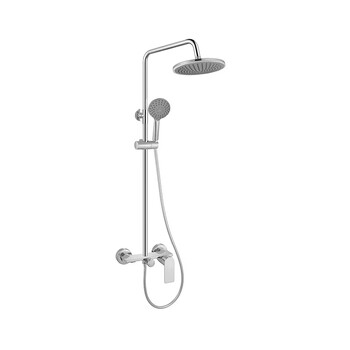 Gold medal bathroom gold a18 three-stop all-copper shower head with hidden lower outlet ka (installation not included) rfjz13218b chrome-plated (rfjz13218b)