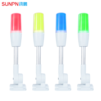 Xunpeng factory rs485/usb/wifi communication control sound and light prompt led three-color indicator light industrial warehouse workshop equipment status monitoring andon system usb serial port model