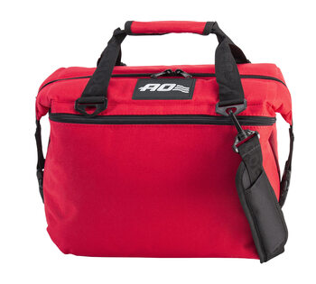 Ao coolers 24-can outdoor insulated cooler, portable for camping and fishing, lightweight and leak-proof