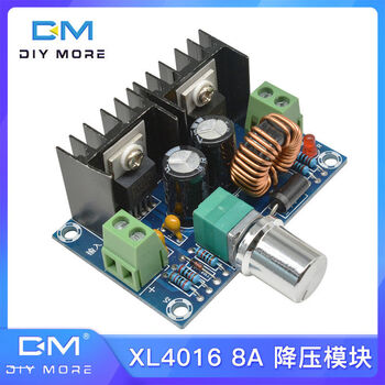 Xl4016e1 dc-dc high-power dc voltage regulator board 8a adjustable with voltage stabilization and voltage reduction module