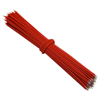 Throwing stones 24 30awg electronic connecting wire ok line flying line pcb jumper breadboard line double-ended tinned copper core connecting wire 100 pieces each 30awg red 30cm