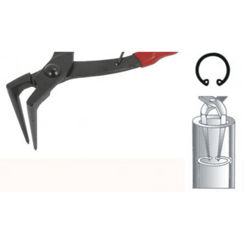 Suitable for huili's extended 90-degree right-angle circlip pliers inner caliper deep hole inner circlip pliers bent circlip pliers bent circlip pliers