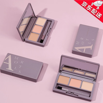 Amortals three-color concealer 3.6g, moisturizing and compliant, covering spots, acne marks, tear troughs, dark circles, brightening cream, tattoo cover 01 natural color 3.6g
