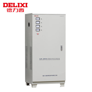 Delixi electric sjw three-phase voltage regulator 380v fully automatic high-power single-phase voltage-regulated ac power supply sjw 60k (three-phase)
