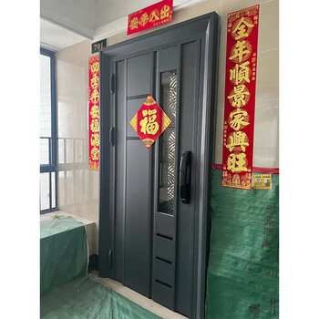 Jrb jiaruibao stainless steel door korean door commercial house entrance door community unit door door ventilation double entry anti-theft door style 1 per square meter