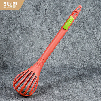Jinda rimei multifunctional colander egg beater kitchen silicone spoon hot pot noodle clamp dr909 delicious red