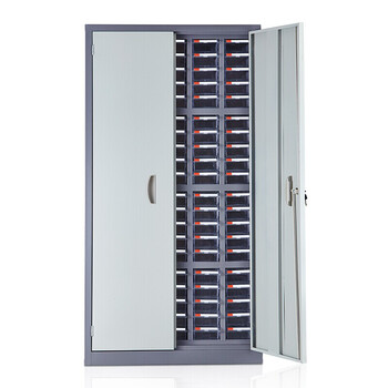 Yue yueshang parts cabinet drawer-type tool cabinet 100-pull factory screw accessories tool storage cabinet component cabinet multi-grid screw sample cabinet transparent ribbon door yys-ljg05