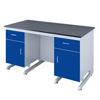 Aikoburg laboratory workbench steel and wood laboratory operation table anti-corrosion experimental table 1500 length * 750 width * 800 height steel and wood side table