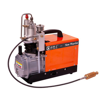 High-pressure inflator air compressor 30mpa single-cylinder micro air pump 300bar electric air pump pressure setting model