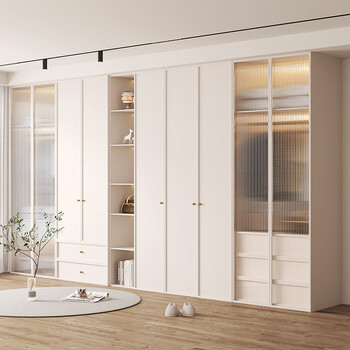 Bunny bunny whole house customized bedroom cloakroom wardrobe customized living room cabinet wardrobe customized hangzhou exclusive