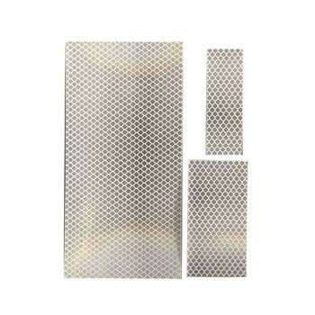 Photoelectric switch reflective sheet laser reflective sheet return diffuse reflection photosensitive sensor induction reflective sheet sticker 15cm*15cm (1 piece)