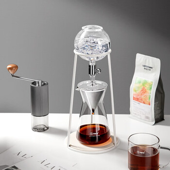 Bonison dingyuanni ice dripping pot household leak-type ice brewing manual hand brewing white 0ml