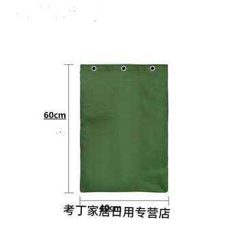 Aoyanlai thickened square round canvas bag storage bag household packing moving bag luggage bag express transfer bag large capacity military green canvas bag 40cm*60cm others