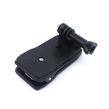 Xuying suitable for gopro backpack clip hero8/7/6/5 sports camera accessories schoolbag clip shoulder strap fixed bracket strong clip violet