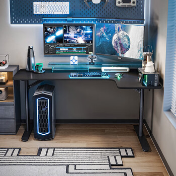Lin's home simple i-shaped corner computer desk desktop bedroom home study desk lin's wood industry bg070-a right side desk 1.6m e-sports table