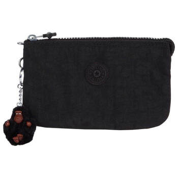 Kipling luxury fashion brand clutch bag wallet small bag handle italian leather daily trend 478z8238 bj blacknal