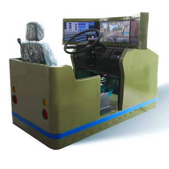 Wzjolee qiao li teaching vehicle motor vehicle driving simulator three-screen large vehicle loading and unloading operation platform