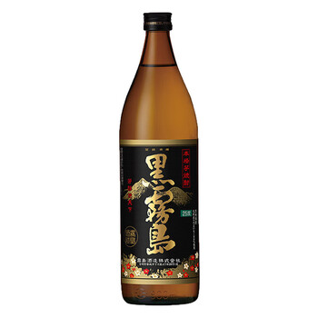 Selected from famous companies in kurokirishima, kurokirishima shochu, honkaku sweet potato and taro shochu, japanese black and white red gold sweet potato yaki ex, kurokirishima 900ml 1 bottle