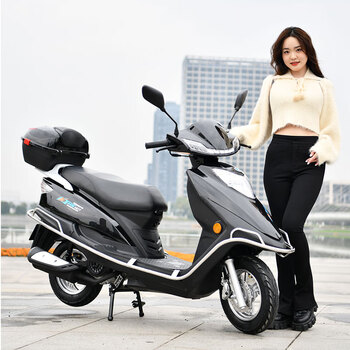 Jilang yuyuzuan fuel-saving 125 scooter motorcycle for men and women national iv efi fuel scooter gasoline car can be registered export version high configuration national iv efi license black free shipping