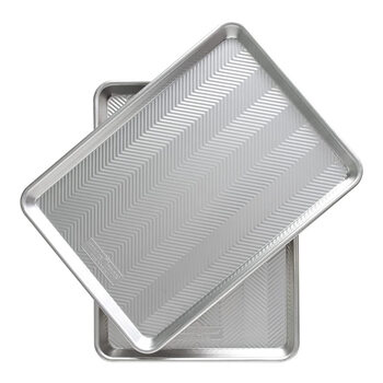 Nordic ware american imported aluminum baking pan 2 pack half plate baking pan kitchen baking utensils