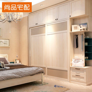 Shangpin home delivery customized wardrobe european style wardrobe sliding door panel large wardrobe customized cloakroom overall wardrobe whole house customization prepayment (non-commodity price)