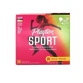 Playtex american tampon smooth series 520 gift new year's day gift sports long catheters 36 count regular size r