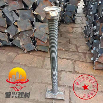Huilide construction jacking manufacturer, solid hollow screw support jack, adjustable scaffolding screw jack, 33*500 hollow ribbed screw jack, 50 pieces