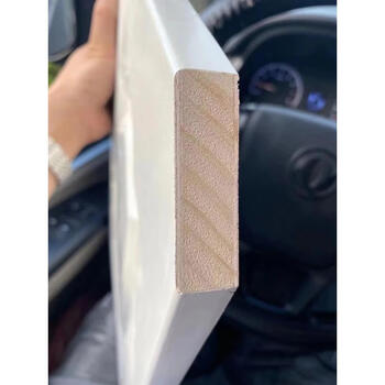 Qian huinong solid wood multi-layer paint cabinet door custom-made handle-free wardrobe door cabinet door panel custom-made matte simple french environmental protection millennium boat ecological board e0 level 0mm