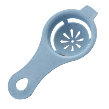 Fun appliance 2 pack egg yolk and egg white separator household baking egg separator protein filter leaking egg white and egg liquid artifact blue 1 piece