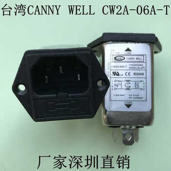 Customized iec socket-type power filter insurance amplifier audio noise current purifier cw2a-10a-t cw2a-06a-t