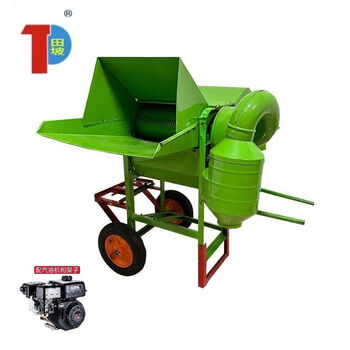 Baoer xingke agricultural new electric multi-functional household rapeseed soybean sorghum soybean wheat rice prickly ash pepper threshing artifact 50-type multi-functional rapeseed machine with moving wheel + gasoline engine