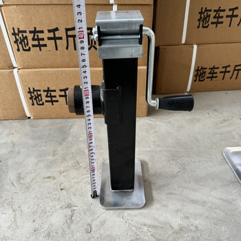 An junsheng hand trailer jack leg farm implement support frame 1 ton 3 tons thickened folding tractor ladder manual 400 kg