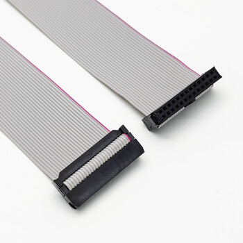 Throwing stones fc8p/10p/14p/20p/26p idc cable, two pack, gray cable, 2.54mm spacing, 26p 1m (two 6~24p/one 26~40p)