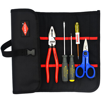 Knipex germany imported labor-saving wire cutters led electric pen screwdriver electrician scissors 001941v01 set 00 19 41 v01 (5-piece set)