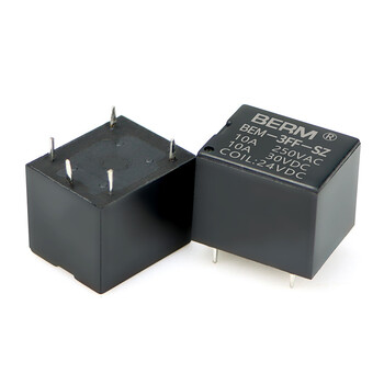 Bermt7310a dc 12v/24vdc small 5-pin electromagnetic relay jqc-3ff bem-3ff-sz customized bem-3ff-sz dc12v shipped within 7 days