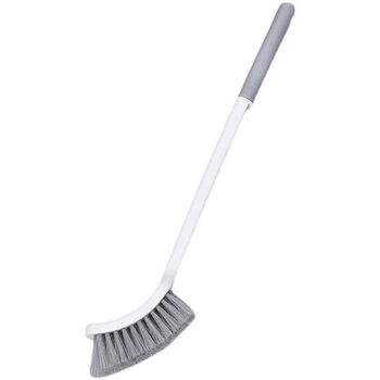 Toilet brush household wall-mounted long handle no dead ends toilet brush bathroom toilet cleaning artifact 1 pack